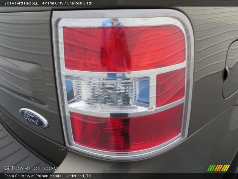 Mineral Gray / Charcoal Black 2014 Ford Flex SEL