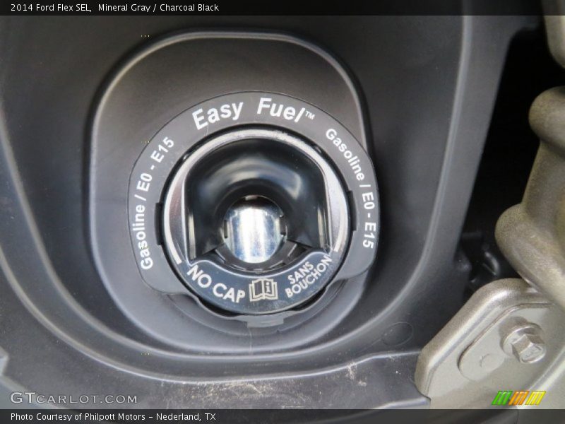 Mineral Gray / Charcoal Black 2014 Ford Flex SEL