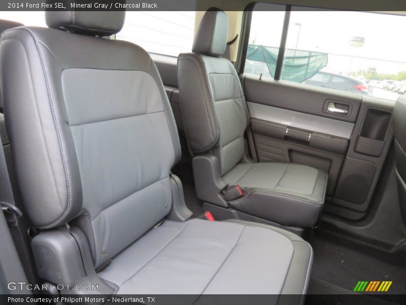 Mineral Gray / Charcoal Black 2014 Ford Flex SEL