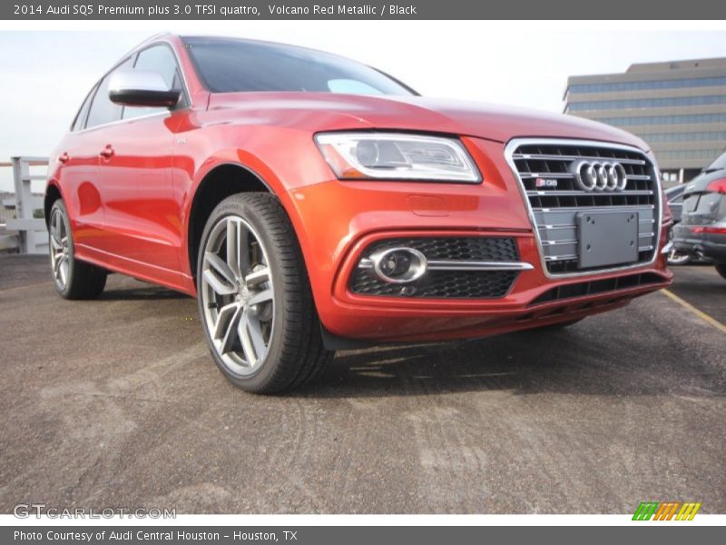 Volcano Red Metallic / Black 2014 Audi SQ5 Premium plus 3.0 TFSI quattro