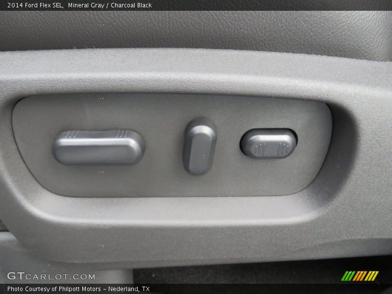 Mineral Gray / Charcoal Black 2014 Ford Flex SEL