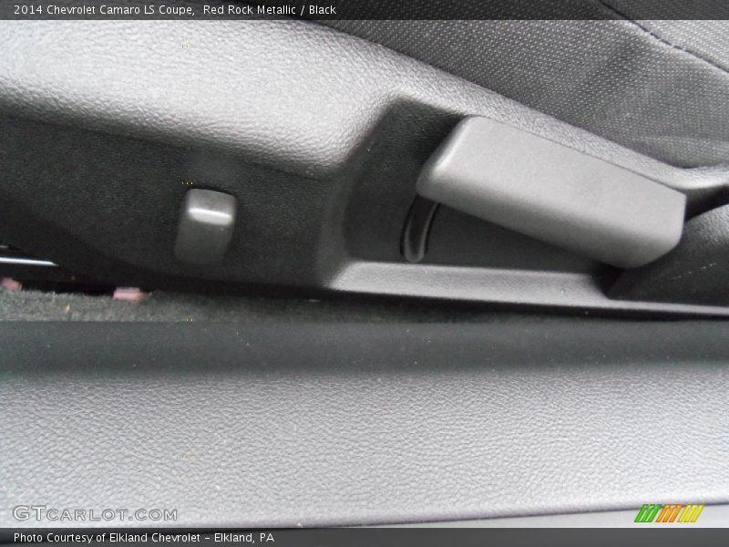 Red Rock Metallic / Black 2014 Chevrolet Camaro LS Coupe