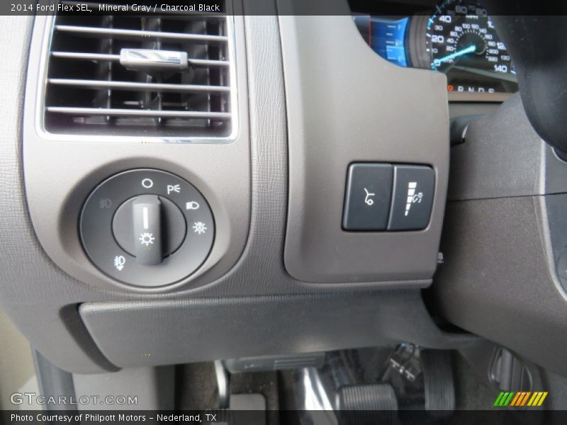Mineral Gray / Charcoal Black 2014 Ford Flex SEL