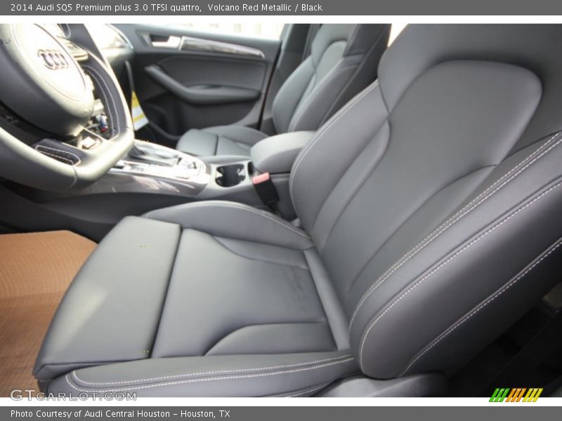 Volcano Red Metallic / Black 2014 Audi SQ5 Premium plus 3.0 TFSI quattro