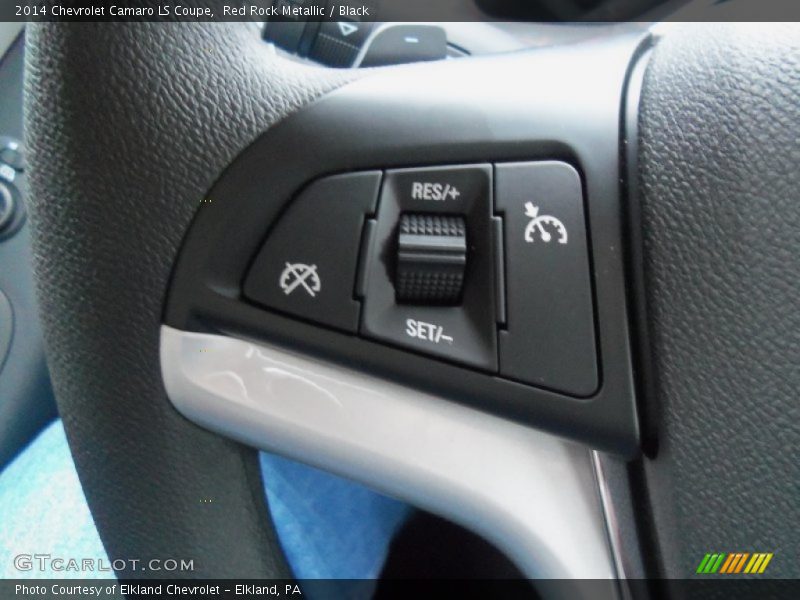 Red Rock Metallic / Black 2014 Chevrolet Camaro LS Coupe