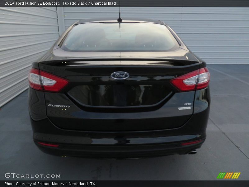 Tuxedo Black / Charcoal Black 2014 Ford Fusion SE EcoBoost