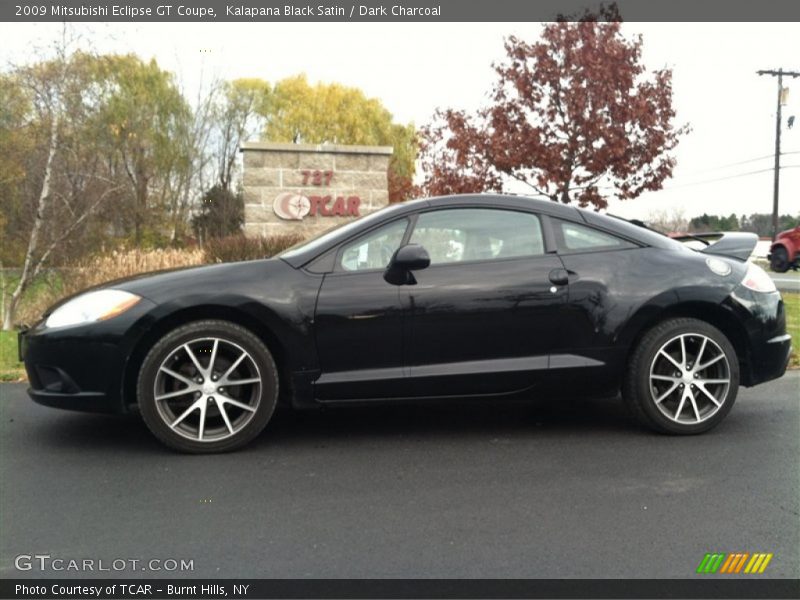 Kalapana Black Satin / Dark Charcoal 2009 Mitsubishi Eclipse GT Coupe