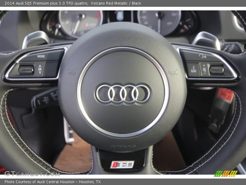 Volcano Red Metallic / Black 2014 Audi SQ5 Premium plus 3.0 TFSI quattro