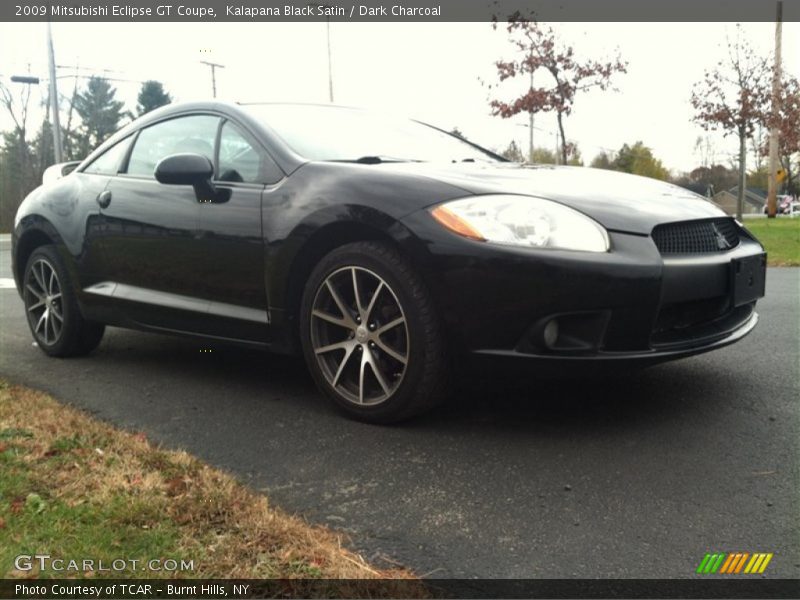 Kalapana Black Satin / Dark Charcoal 2009 Mitsubishi Eclipse GT Coupe