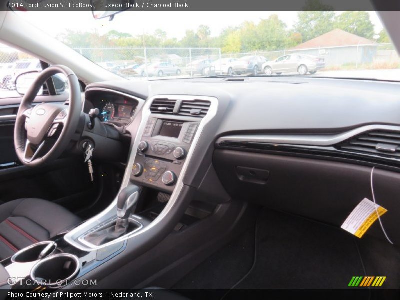 Tuxedo Black / Charcoal Black 2014 Ford Fusion SE EcoBoost