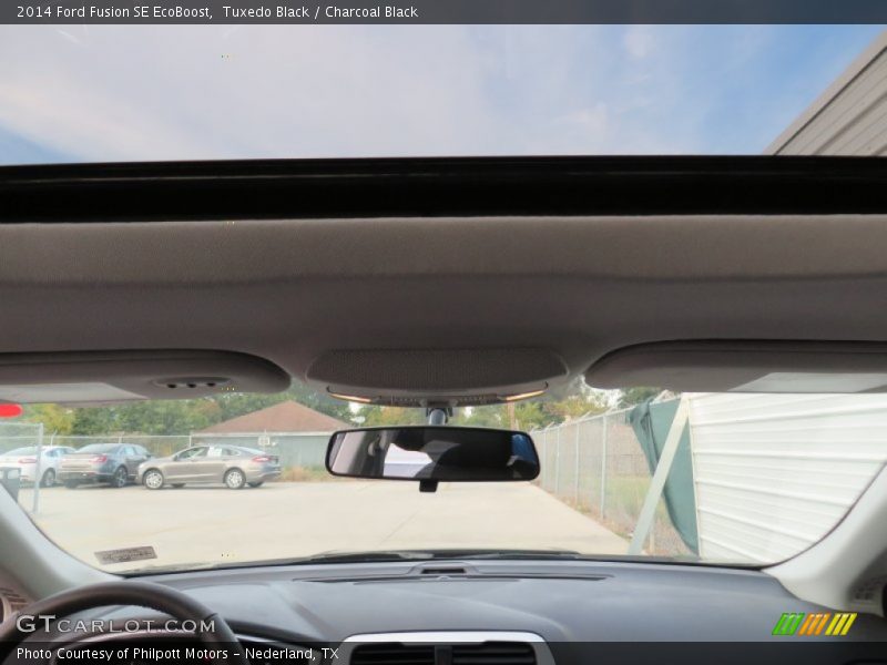 Tuxedo Black / Charcoal Black 2014 Ford Fusion SE EcoBoost