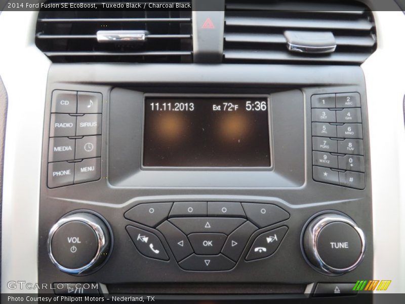 Tuxedo Black / Charcoal Black 2014 Ford Fusion SE EcoBoost
