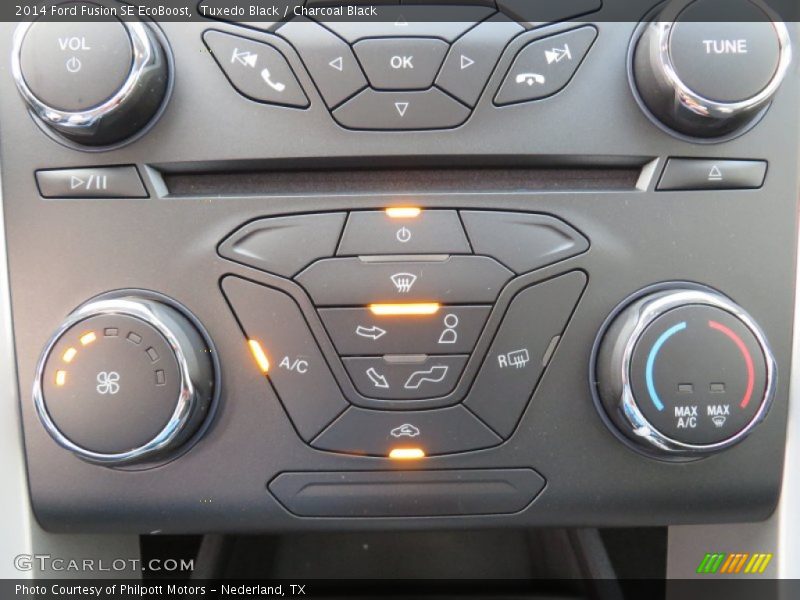 Tuxedo Black / Charcoal Black 2014 Ford Fusion SE EcoBoost