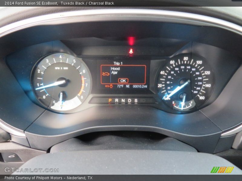 Tuxedo Black / Charcoal Black 2014 Ford Fusion SE EcoBoost