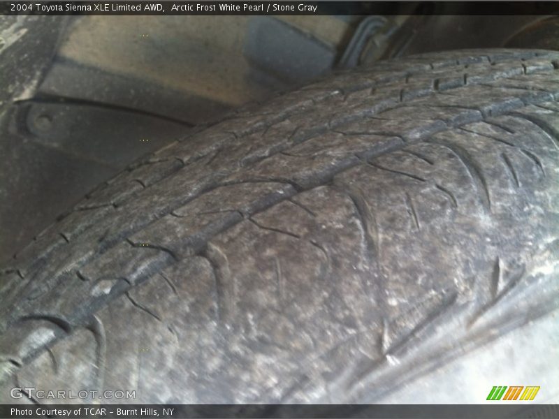 Arctic Frost White Pearl / Stone Gray 2004 Toyota Sienna XLE Limited AWD