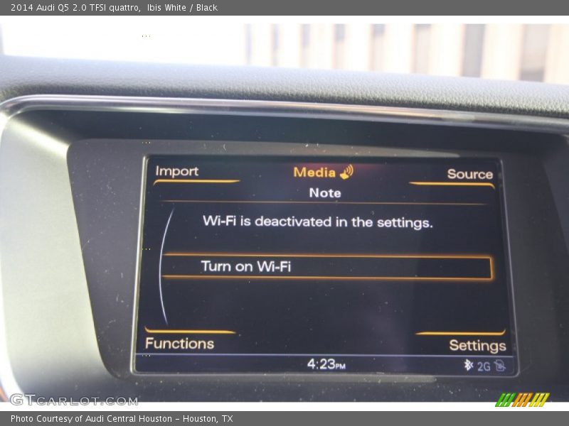 Ibis White / Black 2014 Audi Q5 2.0 TFSI quattro