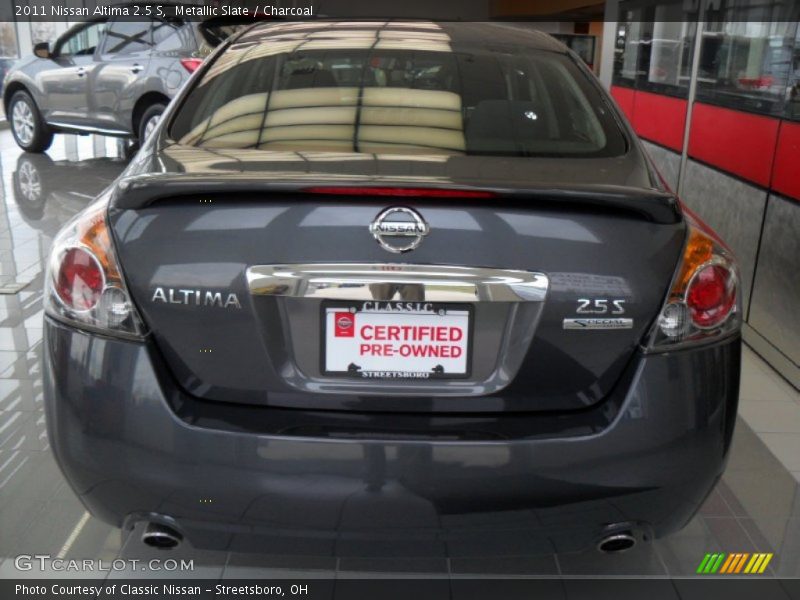 Metallic Slate / Charcoal 2011 Nissan Altima 2.5 S