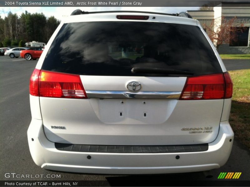 Arctic Frost White Pearl / Stone Gray 2004 Toyota Sienna XLE Limited AWD