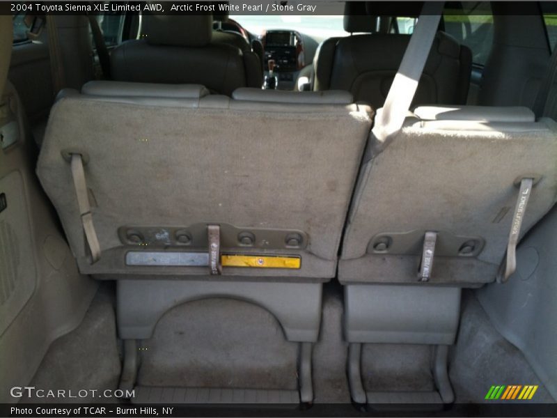 Arctic Frost White Pearl / Stone Gray 2004 Toyota Sienna XLE Limited AWD