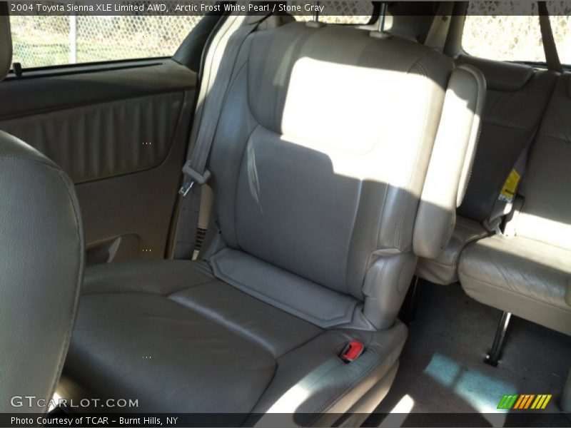 Arctic Frost White Pearl / Stone Gray 2004 Toyota Sienna XLE Limited AWD