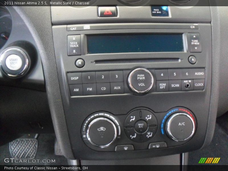 Metallic Slate / Charcoal 2011 Nissan Altima 2.5 S