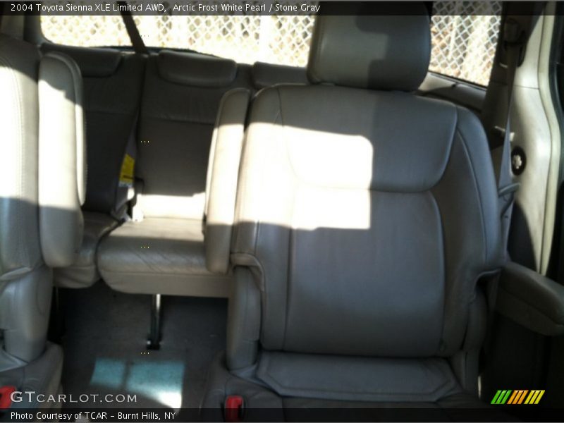 Arctic Frost White Pearl / Stone Gray 2004 Toyota Sienna XLE Limited AWD
