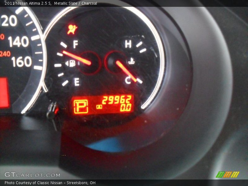 Metallic Slate / Charcoal 2011 Nissan Altima 2.5 S