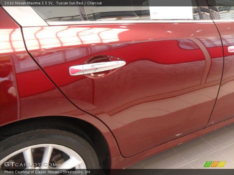 Tuscan Sun Red / Charcoal 2010 Nissan Maxima 3.5 SV