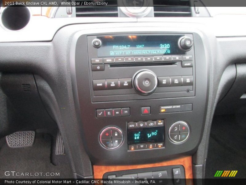 White Opal / Ebony/Ebony 2011 Buick Enclave CXL AWD