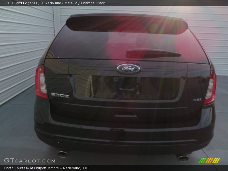 Tuxedo Black Metallic / Charcoal Black 2013 Ford Edge SEL
