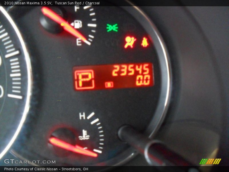 Tuscan Sun Red / Charcoal 2010 Nissan Maxima 3.5 SV