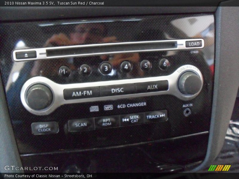 Tuscan Sun Red / Charcoal 2010 Nissan Maxima 3.5 SV