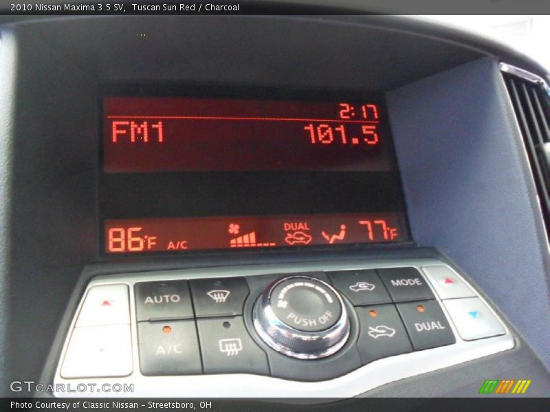 Tuscan Sun Red / Charcoal 2010 Nissan Maxima 3.5 SV