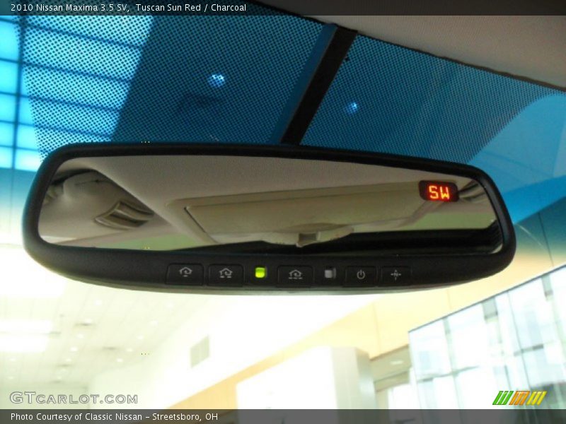 Tuscan Sun Red / Charcoal 2010 Nissan Maxima 3.5 SV