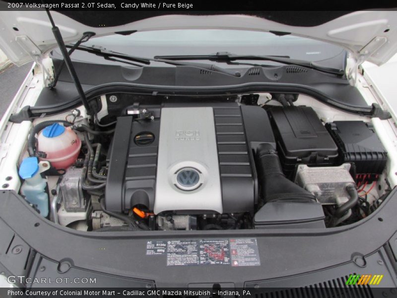 Candy White / Pure Beige 2007 Volkswagen Passat 2.0T Sedan