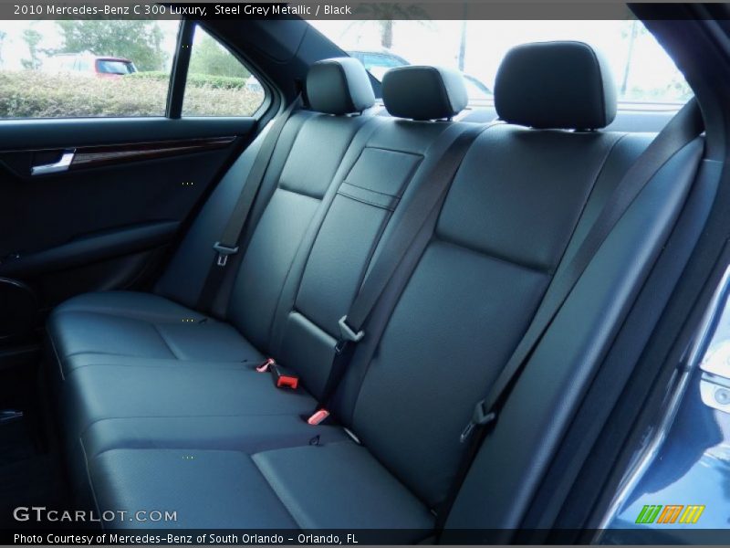 Rear Seat of 2010 C 300 Luxury