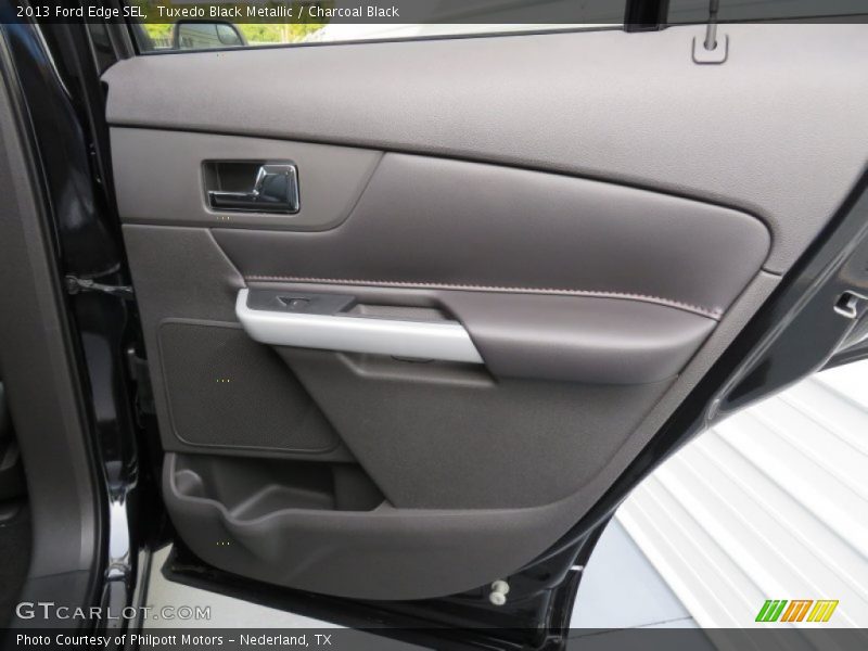 Tuxedo Black Metallic / Charcoal Black 2013 Ford Edge SEL