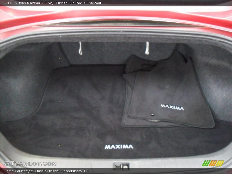 Tuscan Sun Red / Charcoal 2010 Nissan Maxima 3.5 SV