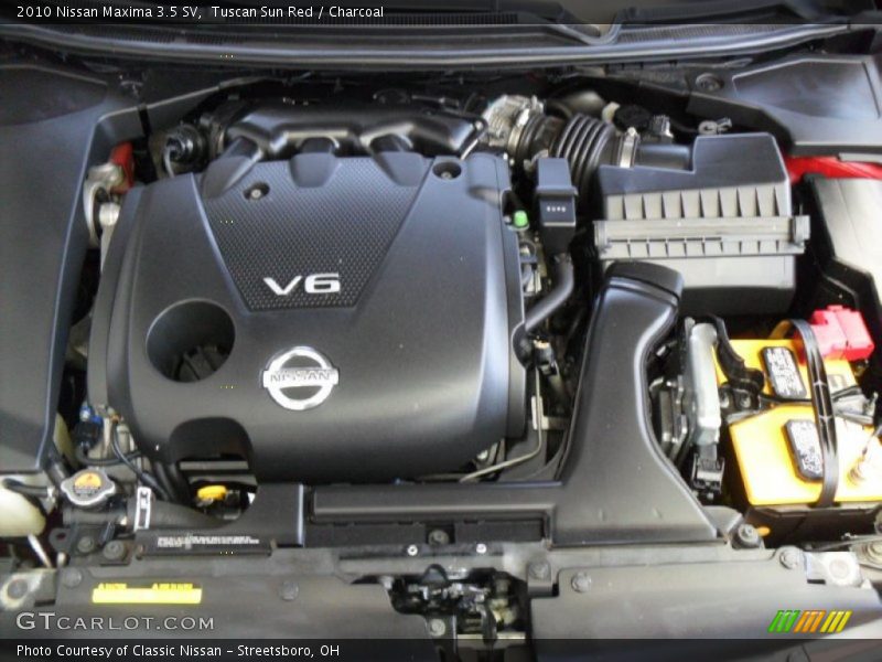 Tuscan Sun Red / Charcoal 2010 Nissan Maxima 3.5 SV