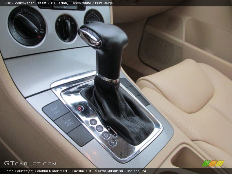 Candy White / Pure Beige 2007 Volkswagen Passat 2.0T Sedan