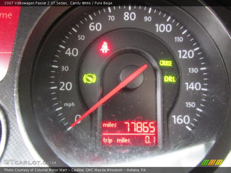 Candy White / Pure Beige 2007 Volkswagen Passat 2.0T Sedan