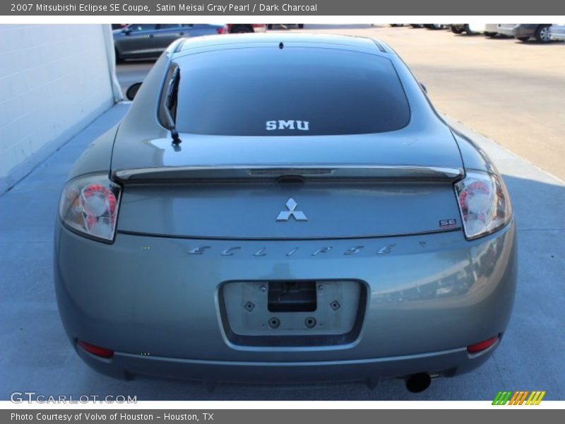 Satin Meisai Gray Pearl / Dark Charcoal 2007 Mitsubishi Eclipse SE Coupe