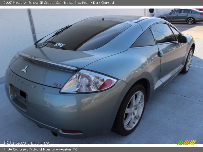 Satin Meisai Gray Pearl / Dark Charcoal 2007 Mitsubishi Eclipse SE Coupe