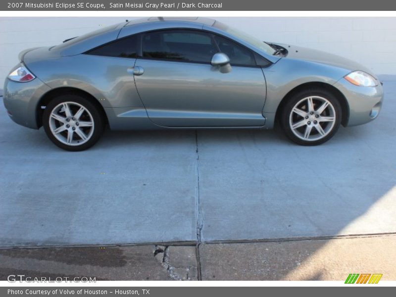 Satin Meisai Gray Pearl / Dark Charcoal 2007 Mitsubishi Eclipse SE Coupe