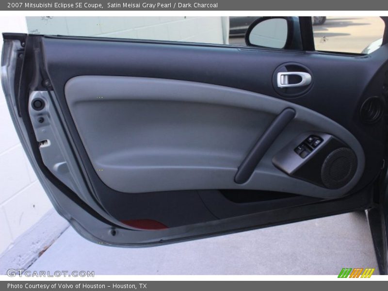 Satin Meisai Gray Pearl / Dark Charcoal 2007 Mitsubishi Eclipse SE Coupe