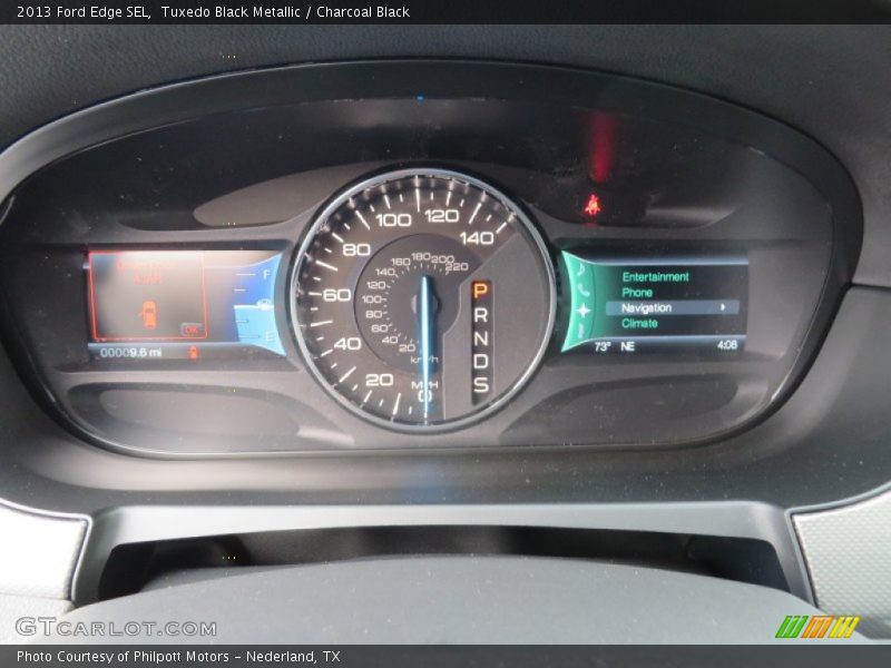 Tuxedo Black Metallic / Charcoal Black 2013 Ford Edge SEL