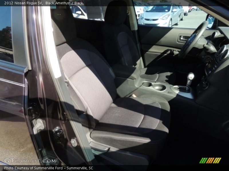 Black Amethyst / Black 2012 Nissan Rogue SV