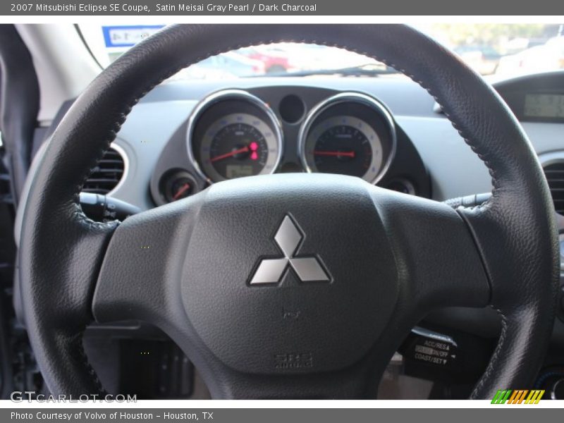 Satin Meisai Gray Pearl / Dark Charcoal 2007 Mitsubishi Eclipse SE Coupe