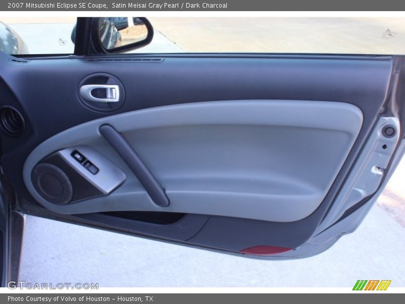 Satin Meisai Gray Pearl / Dark Charcoal 2007 Mitsubishi Eclipse SE Coupe