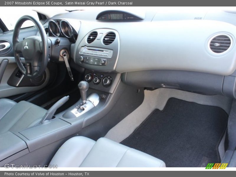 Satin Meisai Gray Pearl / Dark Charcoal 2007 Mitsubishi Eclipse SE Coupe